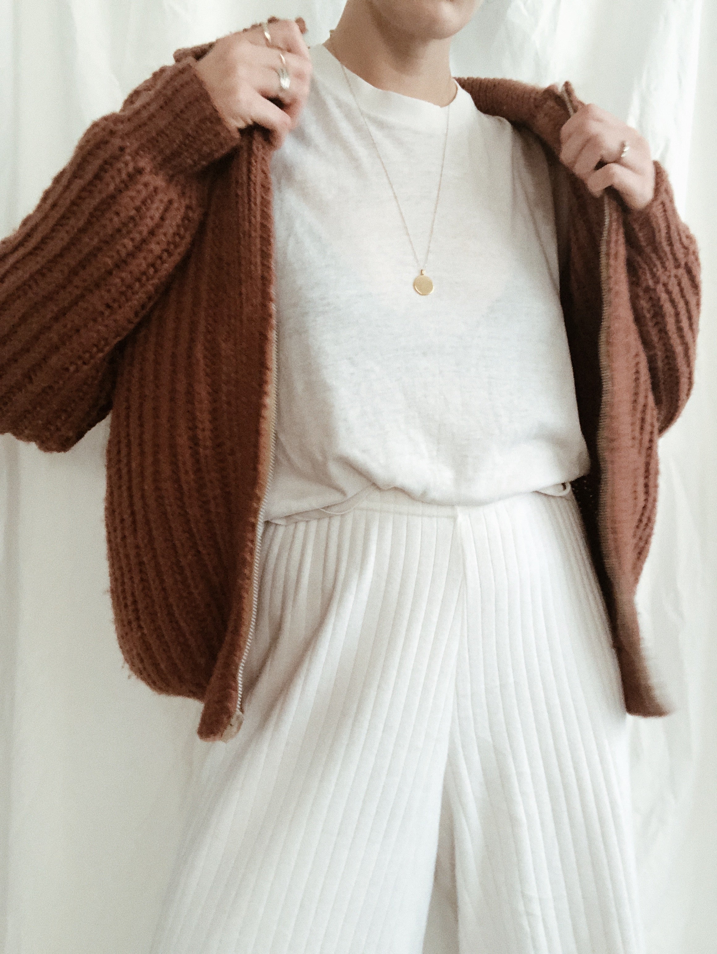 Rust Cardigan