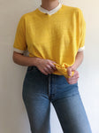 1960's Mustard Athletic Ringer Tee