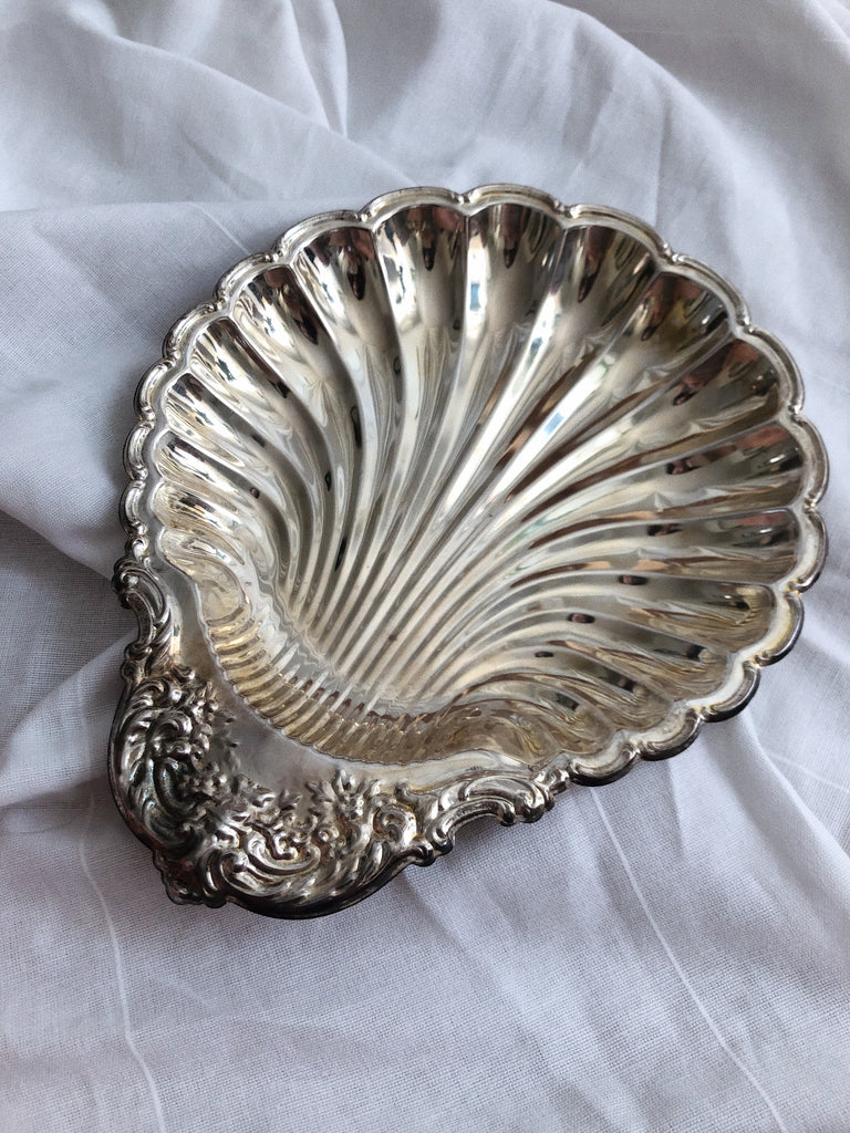 Silver Plated Shell Dish – Adelyn Grace Vintage