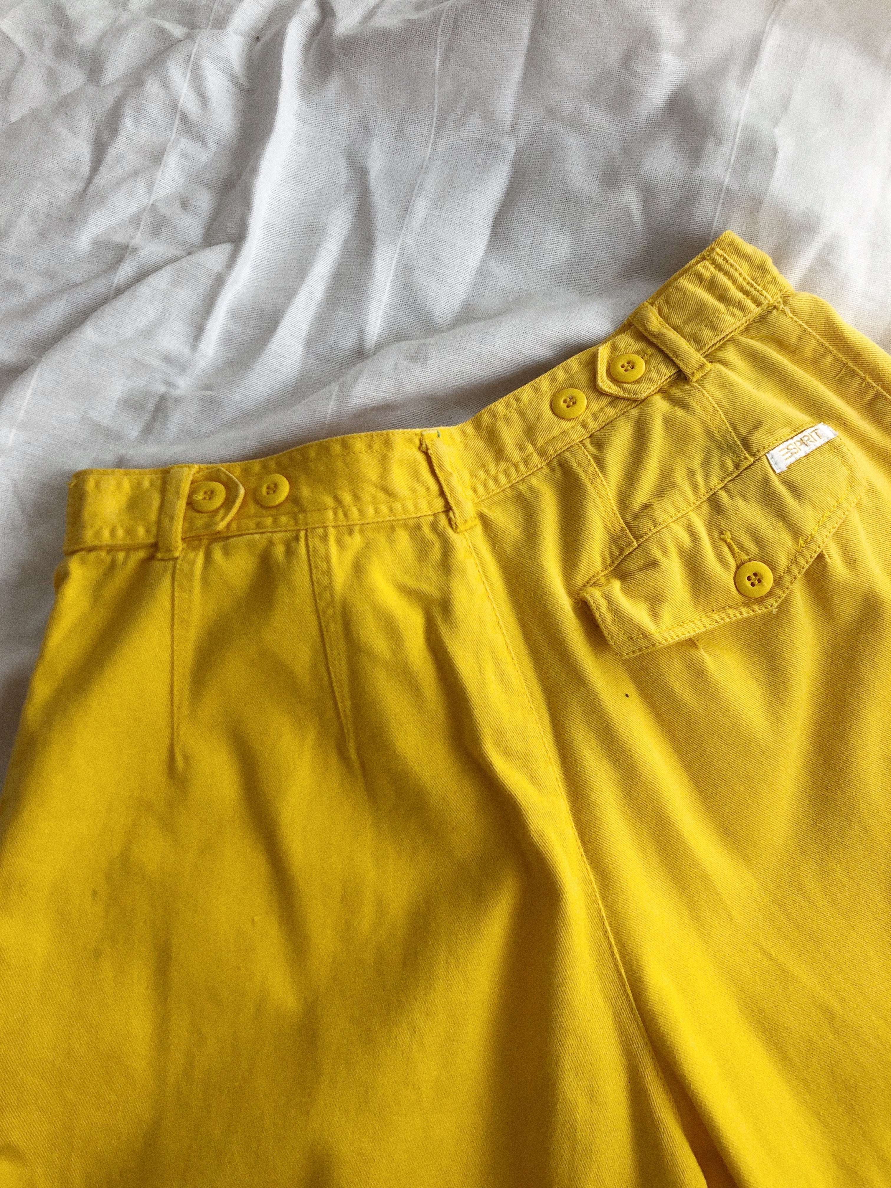 Sunshine Yellow Esprit Shorts :: 26 waist