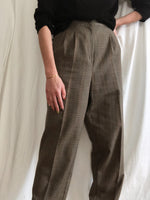 Plaid Trouser :: 33" waist