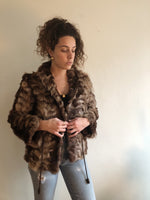 Cropped Fur Jacket