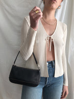 Tie Front Knit Top