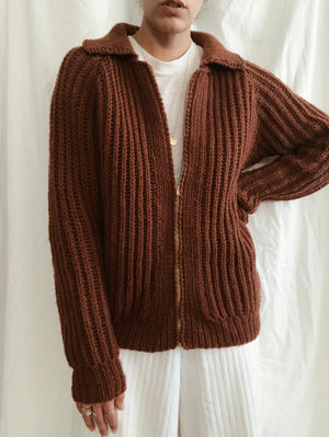 Rust Cardigan