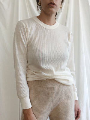 Cloud Waffle Knit