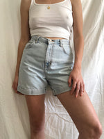 Calvin Klein High Rise Denim Shorts :: 28 waist