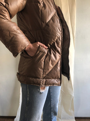 Quilted Down Puffer Jacket