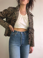 90's Leopard Print Jacket
