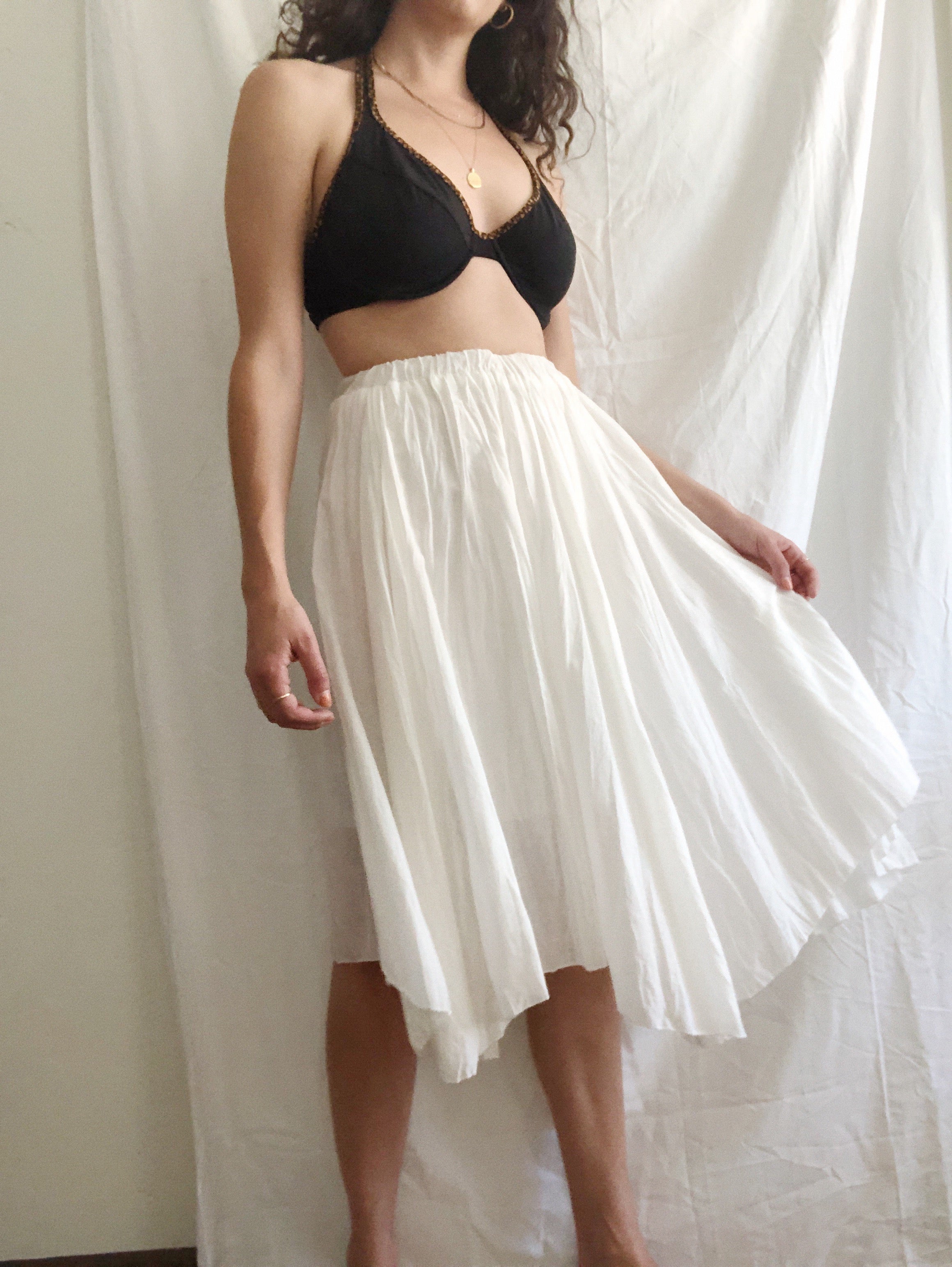 Gauzy Midi Skirt