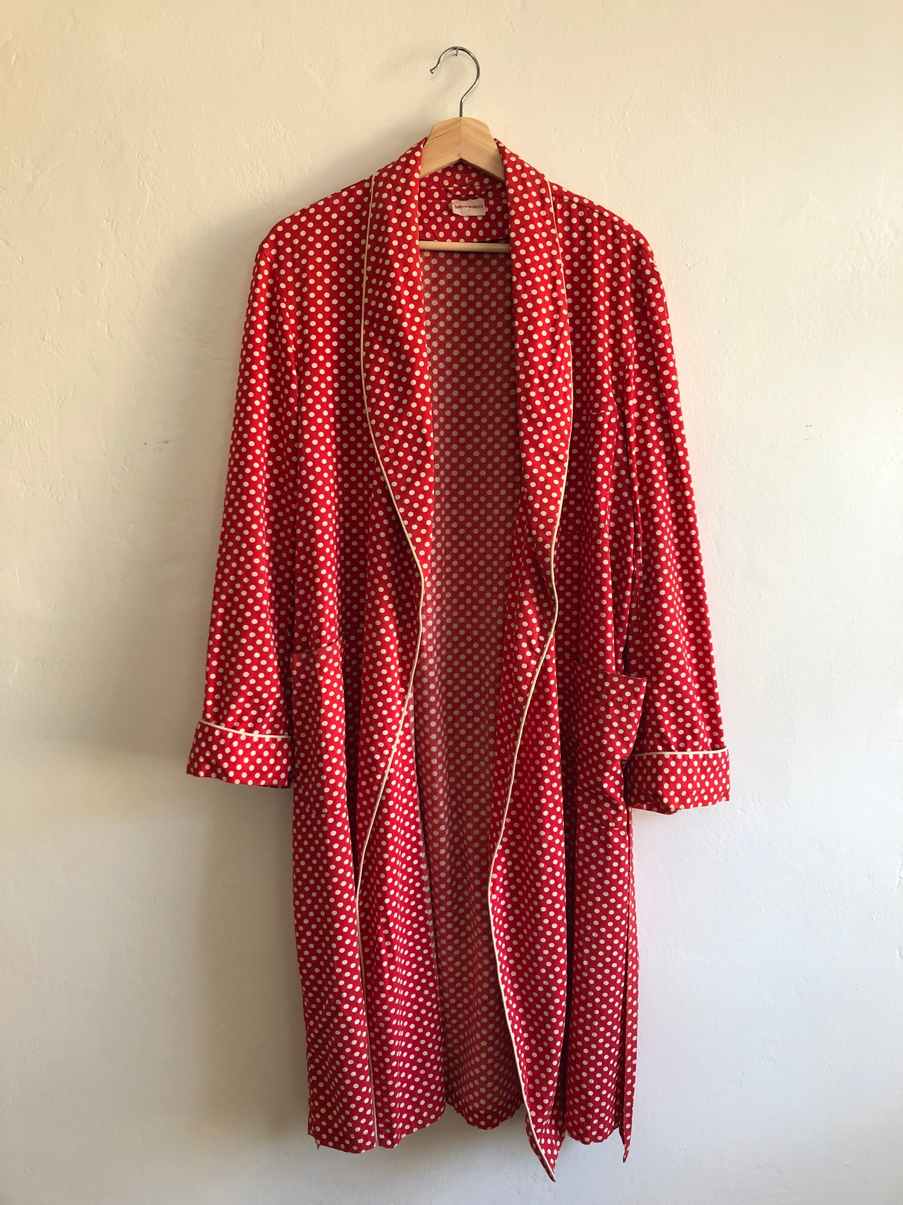 Saks Fifth Avenue Polka Dot Kimono